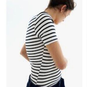 H&M Ribbed Striped Top || S